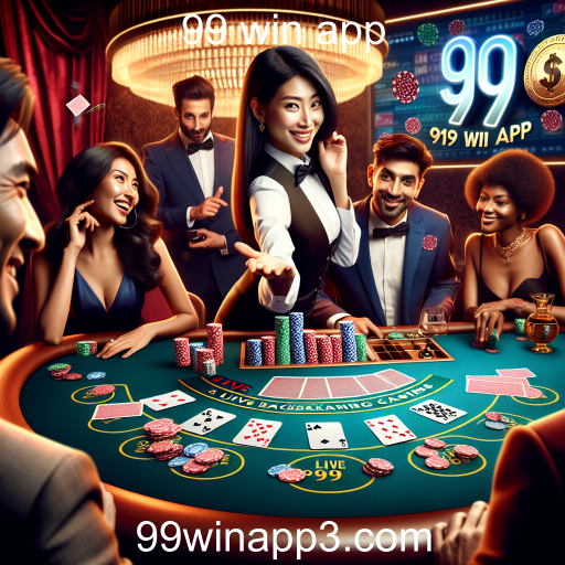 Descubra a Emoção do Cassino Ao Vivo no 99 Win App